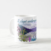 Ik slipte ondergronds koffiemok (Voorkant links)