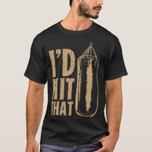 IK SLOEG DIE Innuendo Boxing MMA Ponsen Ba T-shirt