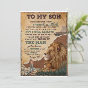 Ik sloot mijn ogen af voor maar een moment - papa kaart