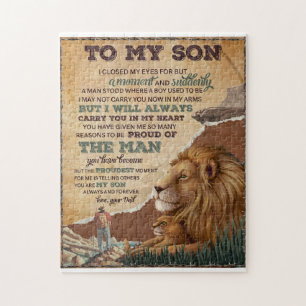 Ik sloot mijn ogen af voor maar een moment - papa  legpuzzel