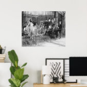 Ik smeek je te stoppen: 1925 poster (Thuiskantoor)