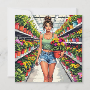 Ik smeek je tuin   Grappige woordspeling voor vrie Kaart