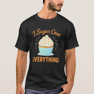 Ik Smeer Alles Met Suiker Feestelijke Bakkerij Bak T-shirt