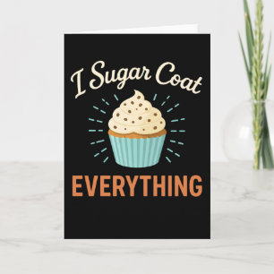 Ik Smeer Alles Met Suiker Holiday Bakken Bakker Kaart