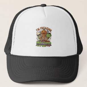 Ik Smelt Halloween Ijs Schedel Pomp Trucker Pet