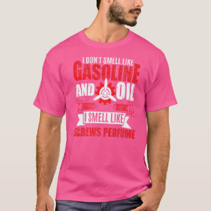Ik smoel als Vliegtuig voor schroeven, parfumeriek T-shirt