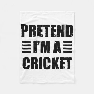 Ik snack harder dan jouw team grappige cricket spe fleece deken