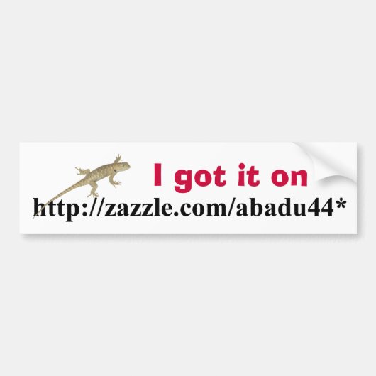 Ik snap het bumpersticker (Voorkant)