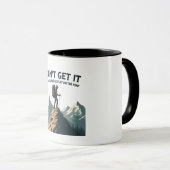 Ik snap het niet Het pad leek zo vlak Wandelen Mok (Voorkant rechts)