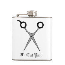 Ik snijd je af (Black Hair Cutting Scissors)