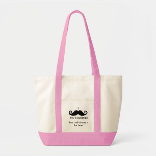 Ik Snor Je Een Vraag Tote Bag