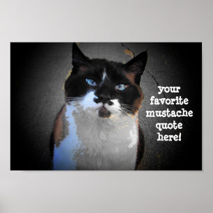 Ik snor je om de blanco in te vullen poster