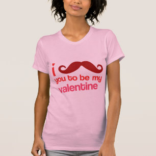 ik snor je tot mijn valentijn t-shirt