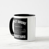Ik snurk niet Ik droom dat ik een P51 Mustang ben Mok (Voorkant links)
