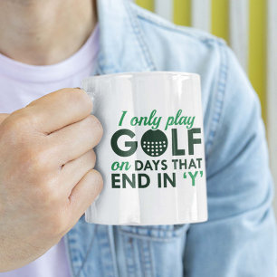 Ik speel alleen Golf Koffiemok