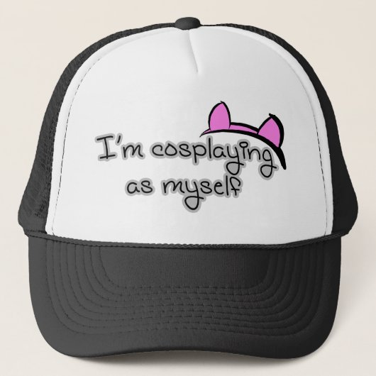 Ik speel als mezelf trucker pet (Voorkant)