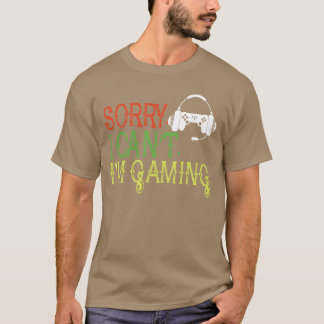 Ik speel gammavideo's Funny Gamer voor Boyseen M g T-shirt