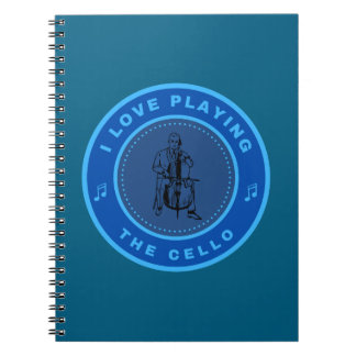 Ik speel graag cello notitieboek