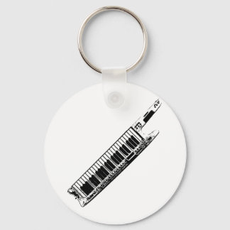 Ik speel het Keytar Sleutelhanger