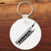 Ik speel het Keytar Sleutelhanger (Voorkant)