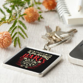 Ik speel liever Darts Premium Sleutelhanger (Zijkant)