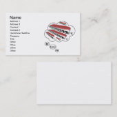 Ik speel liever Harmonica Visitekaartje (Voorkant / Achterkant)