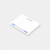 Ik speel liever Pickleball 4x3 To Do Post-it® Notes (Schuin)