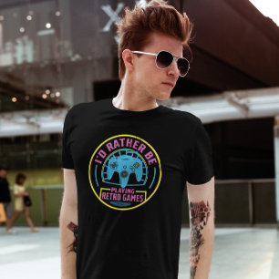 Ik speel liever retro games - Console T-shirt