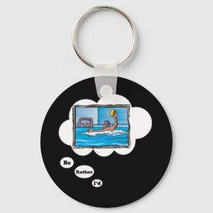 Ik speel liever water Polo 3. Sleutelhanger
