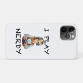 Ik speel nerdy gamer meisje Case-Mate iPhone case (Achterkant (horizontaal))