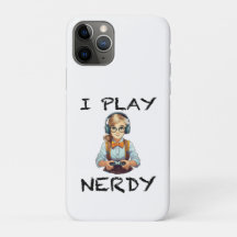 Ik speel nerdy gamer meisje