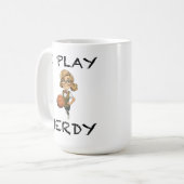 Ik speel Nerdy Koffiemok (Voorkant links)