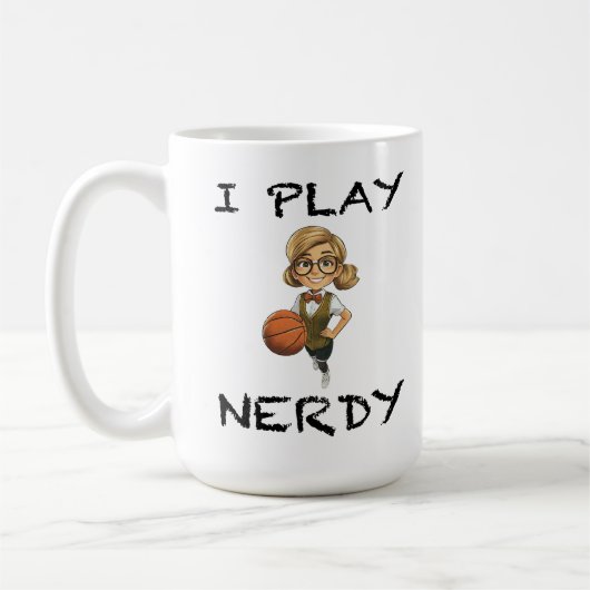 Ik speel Nerdy Koffiemok (Links)