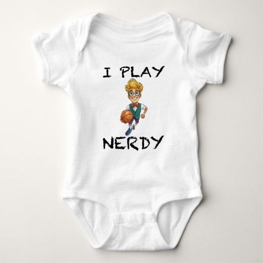Ik speel Nerdy Romper (Voorkant)