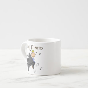 Ik speel Piano T-shirts en cadeautjes Espresso Kop