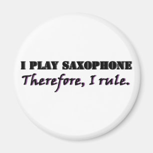 Ik speel Saxophone... Magneet