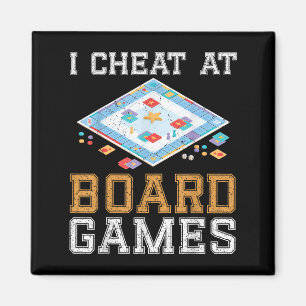 Ik speel vals bij bordspel Funny Host Winner Cheat Magneet