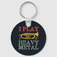 Ik speel zeer Metal Funny Trumpet Player Music Pun