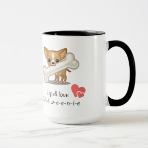 Ik spel liefde voor Mok C-h-i-w-e-n-i-e