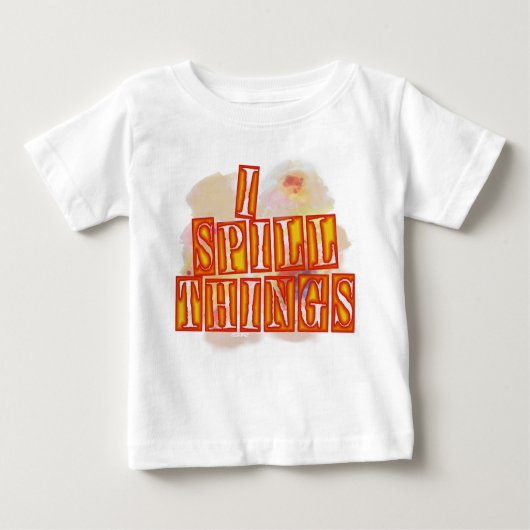 Ik spil Dingen baby T-shirt (Voorkant)