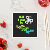 Ik spin alleen Fidget Spinner Servetten (Insitu)