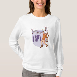 Ik spioneer voor dronepiloten en drink Kinderen T-shirt