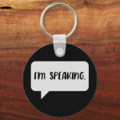 Ik spreek Citaat Sleutelhanger (Voorkant)