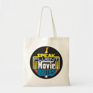 Ik spreek de Vloeiende Zak van de Citaten van de Tote Bag