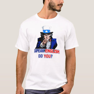 Ik spreek Engels Basic T Shirt