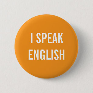 IK SPREEK ENGELS BUTTON