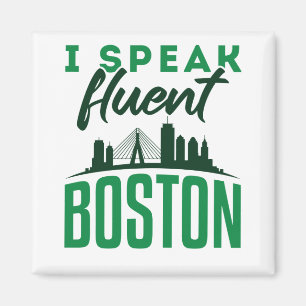 Ik spreek Fluent Boston Bostonian Accent Magneet