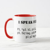 Ik spreek fluent breien mok (Links)