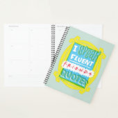 Ik spreek Fluent FRIENDS™ Citaten - Peephole Planner (Display)