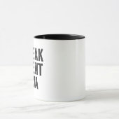 Ik spreek Fluent Java Funny Coding Geek Programmer Mok (Midden)